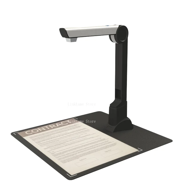 Heavy  A4 book scanner with OCR TTL/USB port, 10MP resolution for library archival preservation