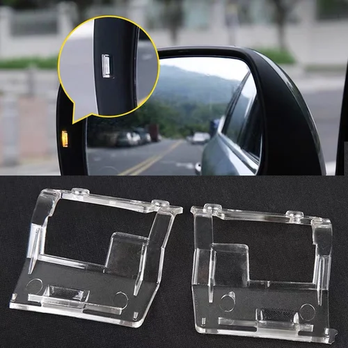 Espejos retrovisores laterales de coche, luz de señal de giro, indicadores de lente para WRX Subaru Impreza Outback Forester XV, repuesto, 2 piezas