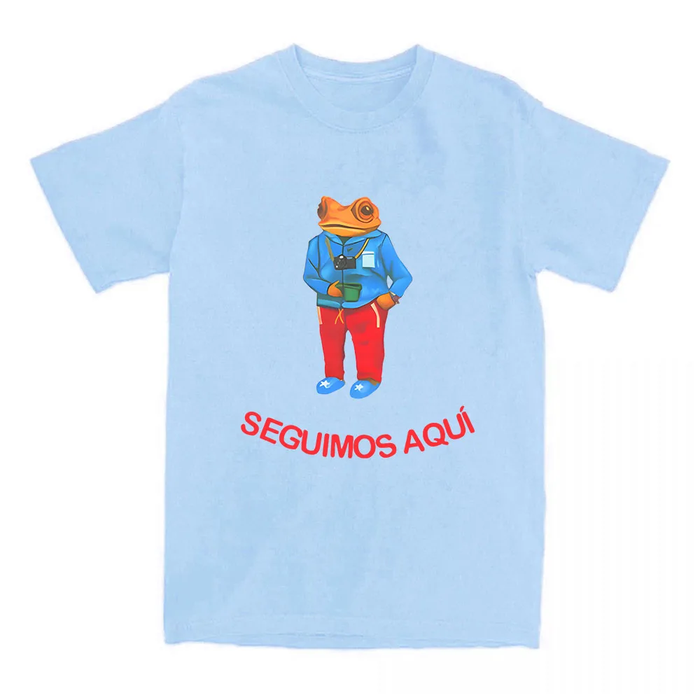 Debí Tirar Más Fotos Bad Bunny Tshirts Cotton Short Sleeve O-neck T-shirt Summer Casual Comfortable Women Men Tee-shirt Unisex