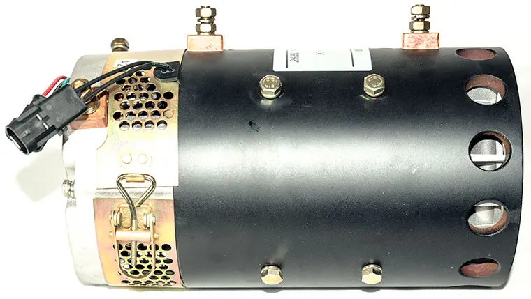 Motor sem escova DC 72V 6,3KW com eixo traseiro