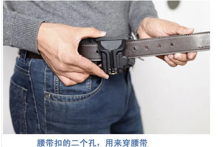 Camera Accessories Waist Spider Holster With 1/4' Screw Mount Waist Holster Shoot Belt Buckle Button Free Shipping view 3