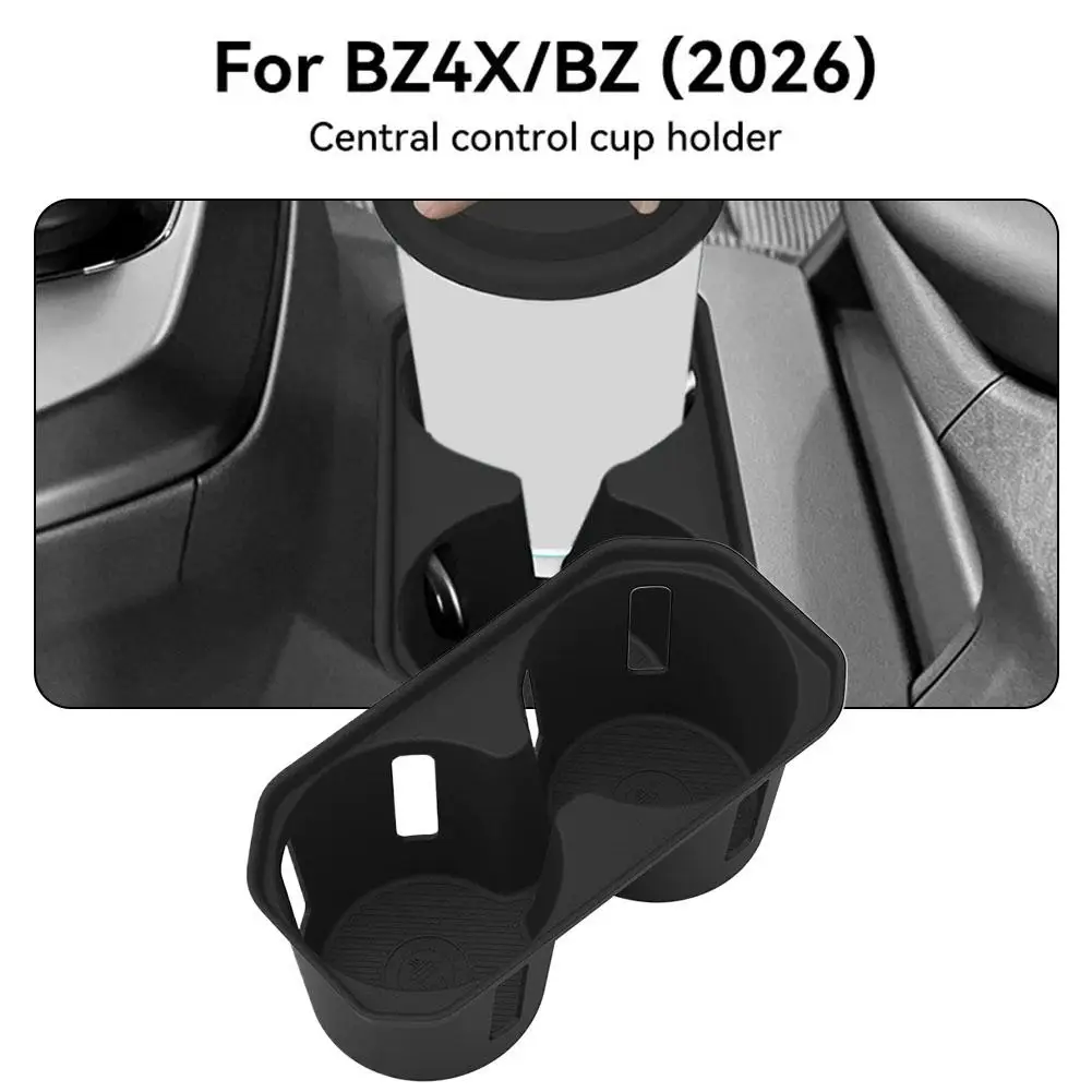 Central Console Cup Holder Insert Compatible with BZ4X BZ 2026, Central Control Drink Holder Cup Organizer Interior Decoration