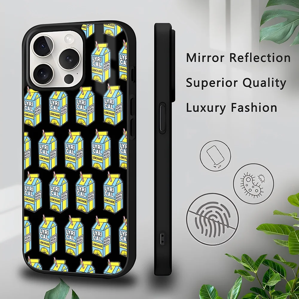 Drink L-Lyrical L-Lemonade Phone Case For IPhone 16 15 14 13 Pro Max 11 Mini Alex Mirror For Magsafe Wireless Charging Cover