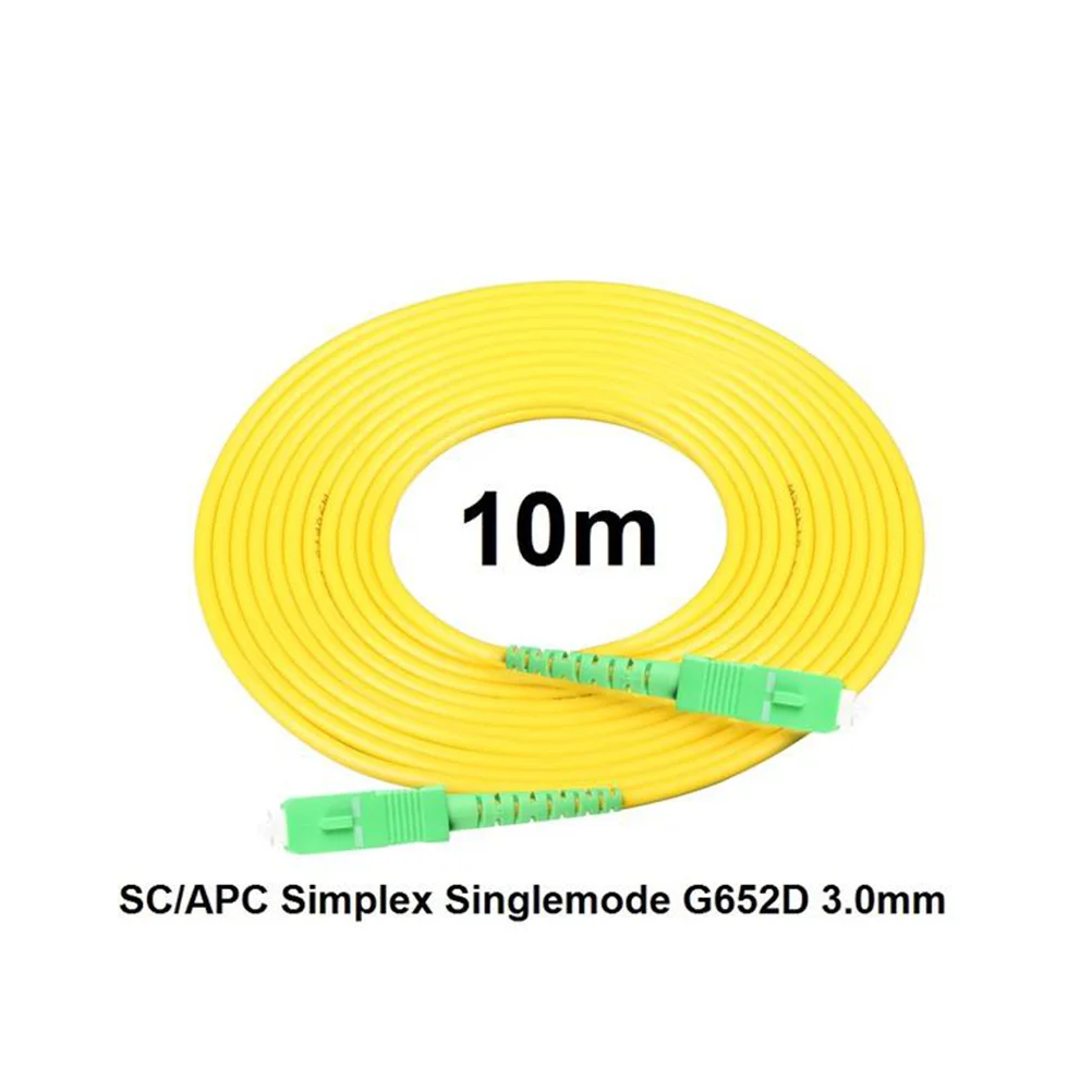 Optisches Glasfaser-Patchkabel Simplex Singlemode SC/ -SC/ -G652D Glasfaserkabel Glasfaserkabel