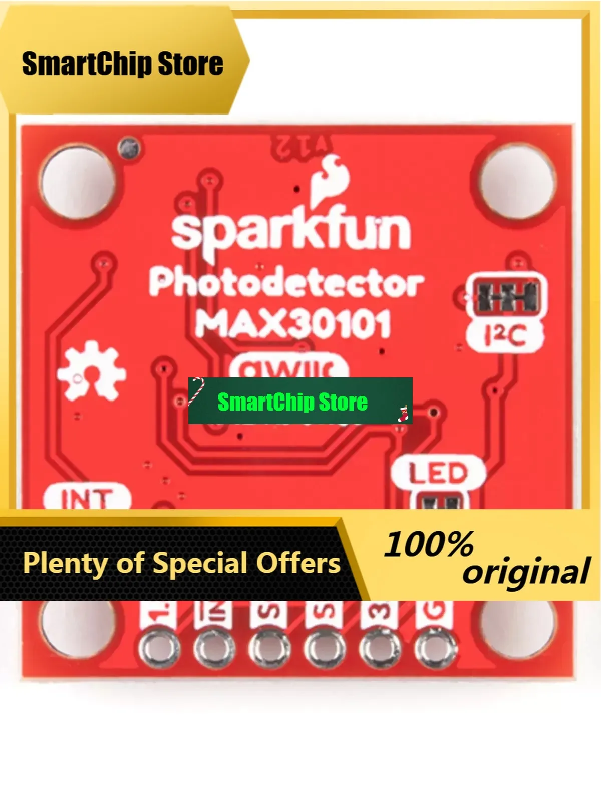 SmCpMAX30101 16474 Photodetector Breakout - MAX30101 (Qwiic)