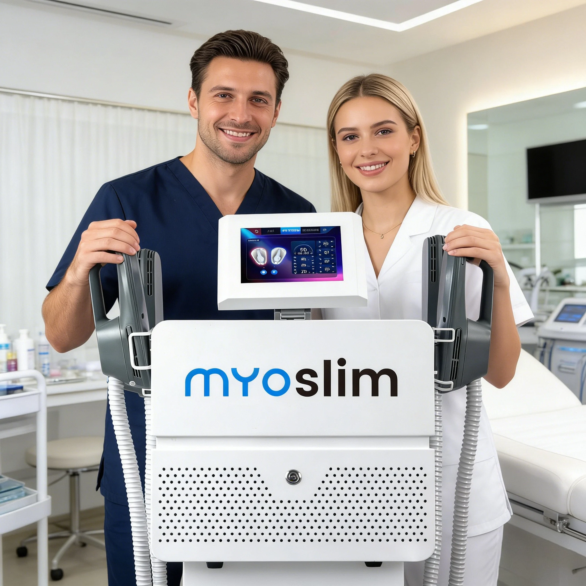 

Аппарат для стимуляции мышц EMS 6500W 15TES RF для коррекции фигуры и удаления жира