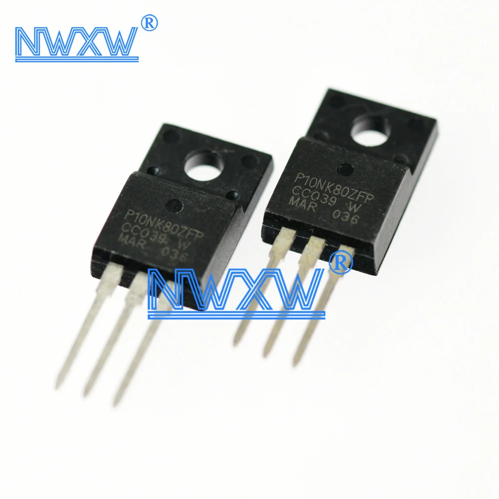 STP10NK80ZFP P10NK80ZFP New Stock TO-220F Field Effect Transistor 10A800V