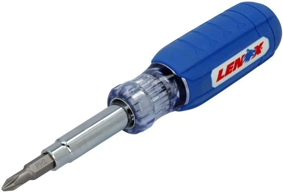 

9-in-1 Multi-Bit Screwdriver with Comfort Grip and Storage