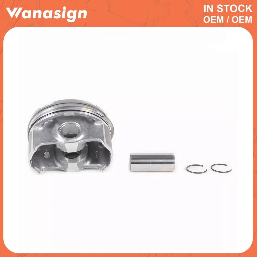 Set piston mesin & cincin rekreasi 92.9mm cocok 3.5 L untuk Mercedes Benz 272 M272 C350 W204 E350 W211 CLK350 GLK350 3.5L V6 GAS 2720304317