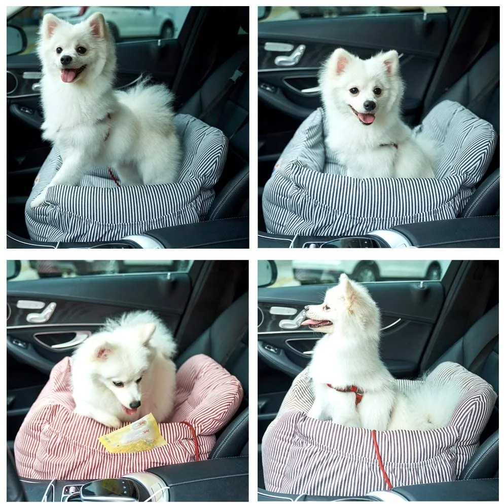 New Style Seat Cover Fully Detachable Washable Cover Designer Travel Mat Booster Seats for Small Medium Dog pet car carrier