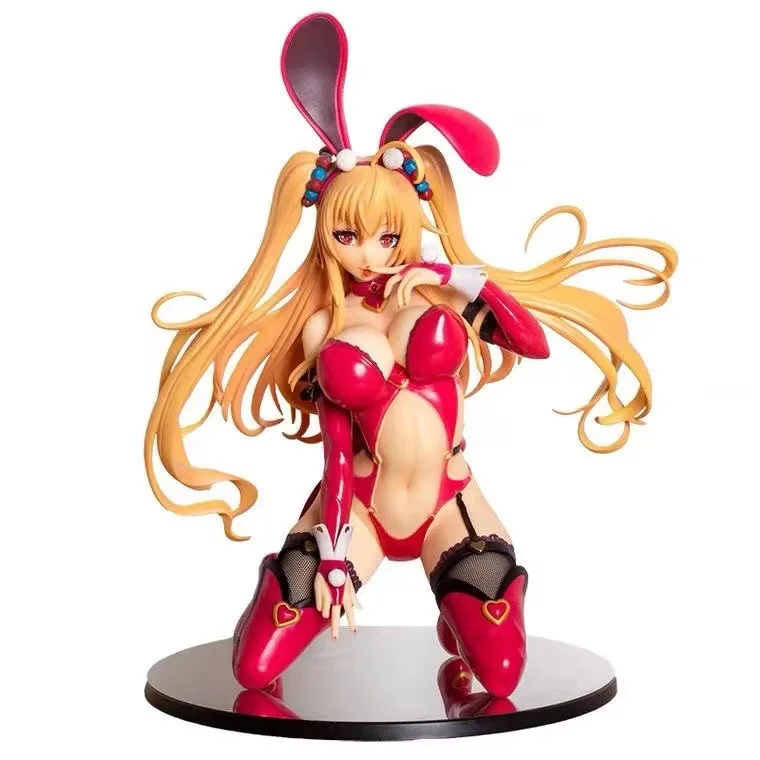 35cm native Bindung Caroline Lilie Hase Mädchen Skytube Figur Anime PVC Action figur Spielzeug Sammlung Modell Puppe