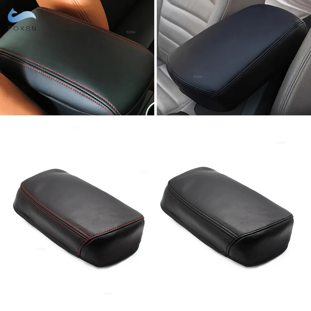 For Toyota RAV4 2006 2007 2008 2009 2010 2011 2012 Center Console Armrest Box Cover DIY Microfiber Leather Protection Trim