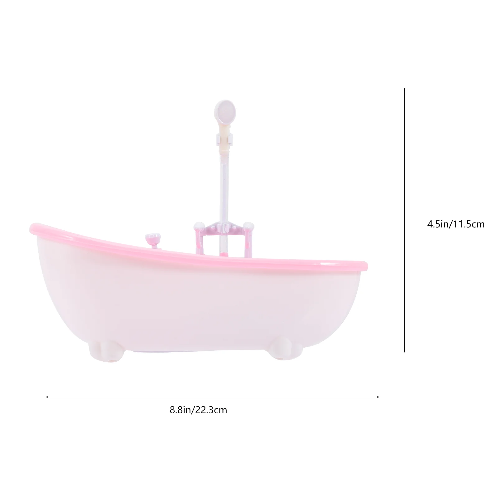 Spray Tub Toys Two The Moon Birthday Decorations Boy Miniature Bathtub Model Electric Accessory Boys