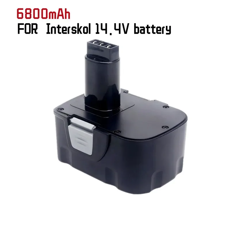 

14.4V 6800mAh Ni-MH DA-13 Cordless Drills Replacement Rechargeable Battery for Interskol Screwdriver Power Tools 14.4V H14 EB14