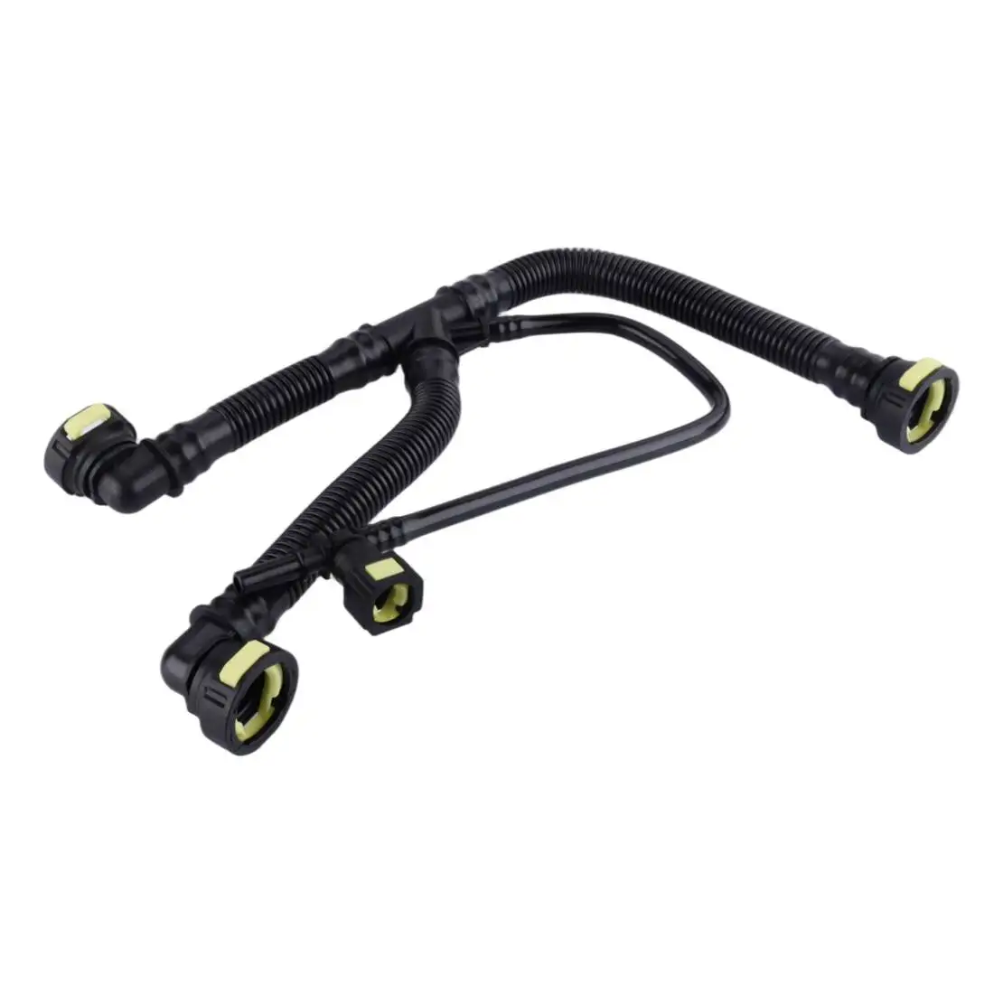 1192W0 Car Engine Crankcase Breather Hose Pipe Black fit for Peugeot 206 207 307 308 408 Citroen C2 C3 1.6 16V