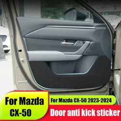 For Mazda CX-50 2023 2024 Car door anti kick sticker pad car decoration accessories car interior sticker