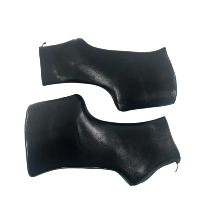 Thick soled plus size stage performance high-heeled short boots, 23cm super high heels, donkey hooves, GAGA super high heels, no