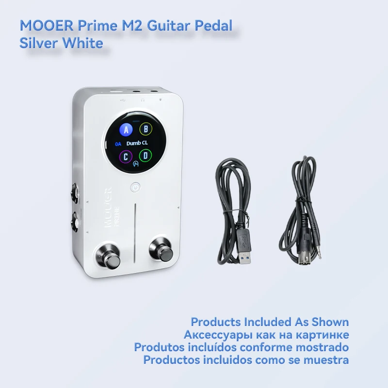 Mooer Prime M2 ギターペダル / GWF4 フットスイッチ、M2 内蔵 194
