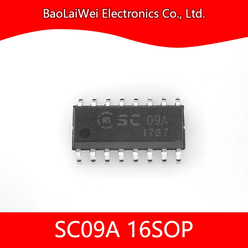 5pcs SC09A 16SOP ic chip Electronic Components Integrated Circuits 9-button capacitive touch sensor