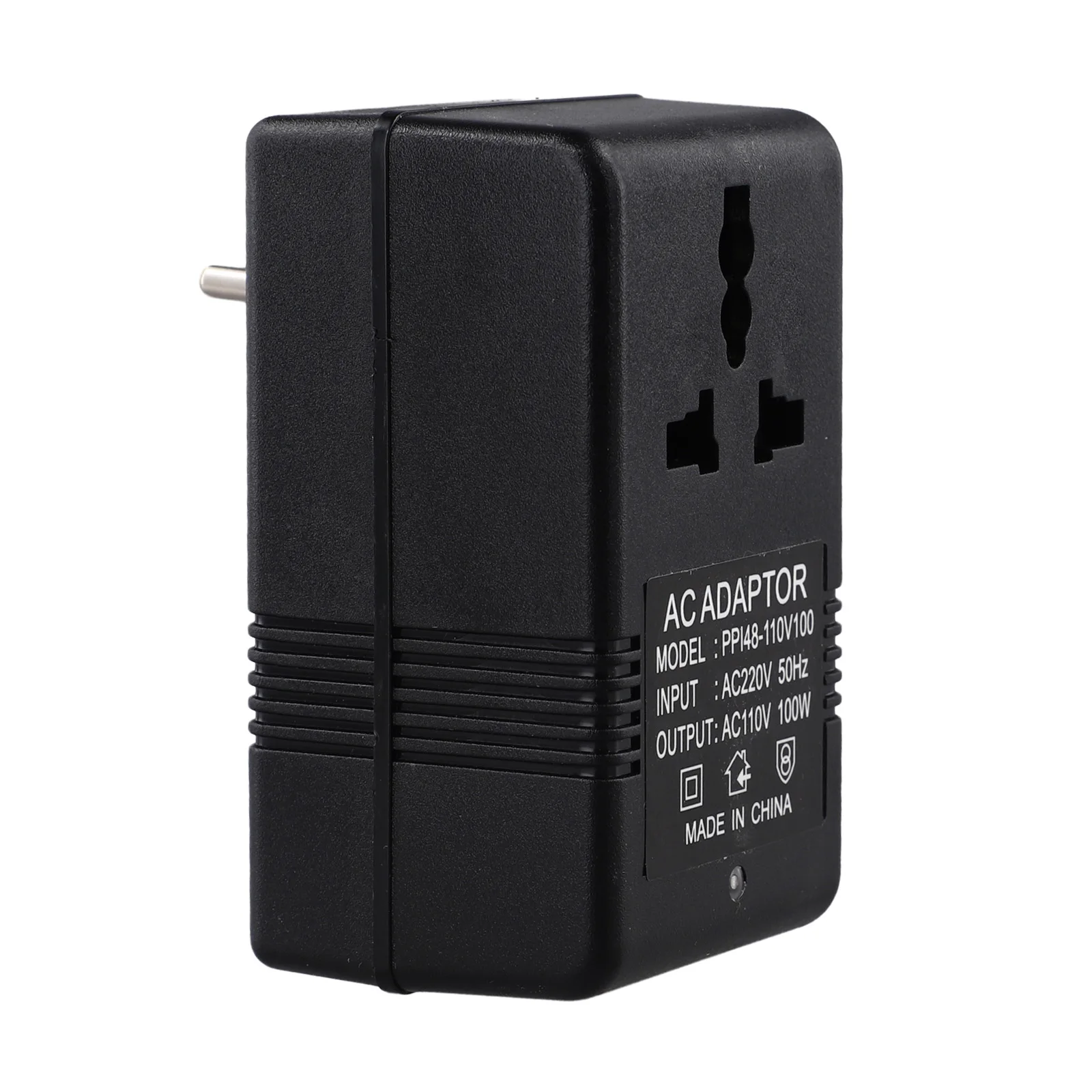 Business Trips AC 220V To 110V Transformer Efficient Transformer Hassle-Free Plastic And Metal For Smartphones