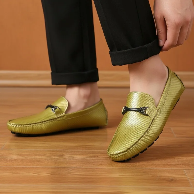 

Men Loafers Shoes Wedding Shoes Breathable Loafer Comfortable Men Party Shoes Business Shoes Loafers Men Walking Driving Shoes