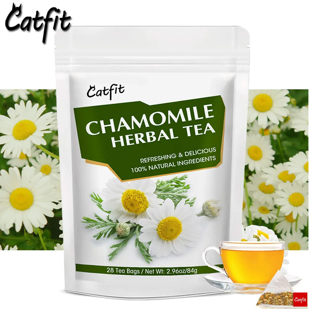 CatFit Natural Chamomile Cough Relieve Stress Relief & SKin Care Beauty & Gastrointestinal Nursing products Soothing Breathing