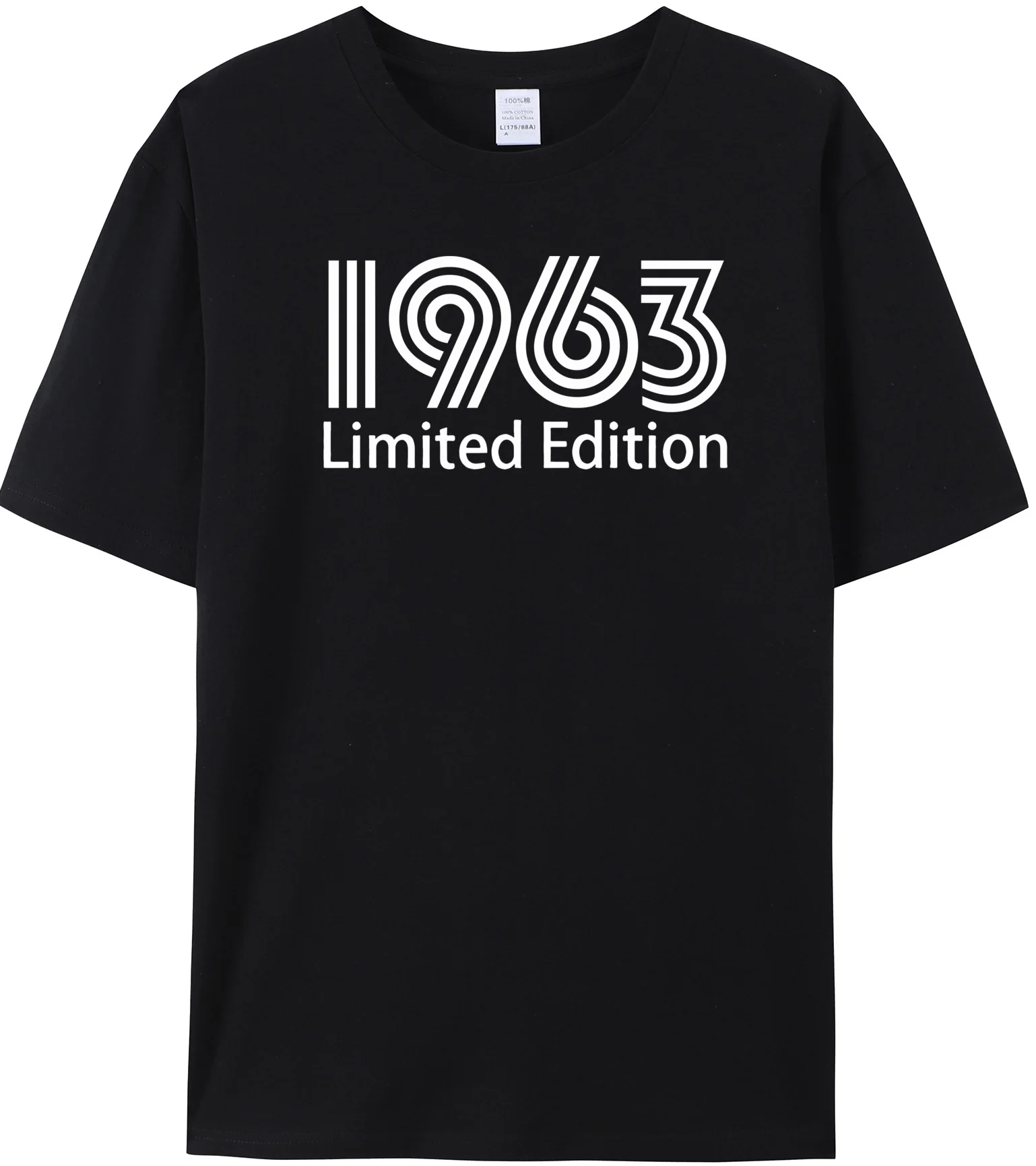 Made in 1960/1961/1962/1963/1964/1965/1966/1967/1968/1969 T-Shirt Vatertag Geburtstags geschenk Baumwolle Retro T-Shirts Mann Vintage T-Shirt