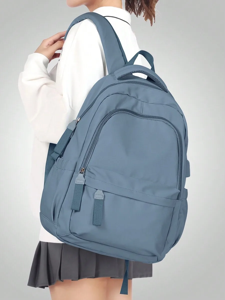 Cute Backpack Suitable For Teenage Girls, Middle School Students, College Students - Compact, Classic, Casual Outdoor Daily Use