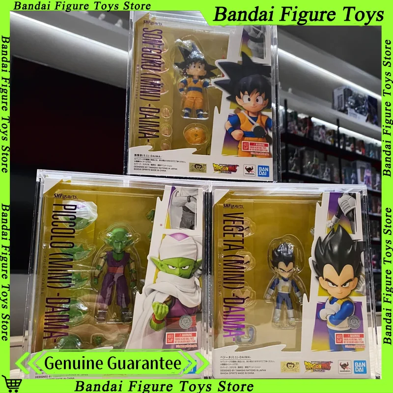 

Bandai оригинальный Dragon Ball S.H.Figuarts Son Goku Vegeta Piccolo Mini Daima Коллекционная аниме-фигурка Модель Kt Статуя Игрушки Подарок