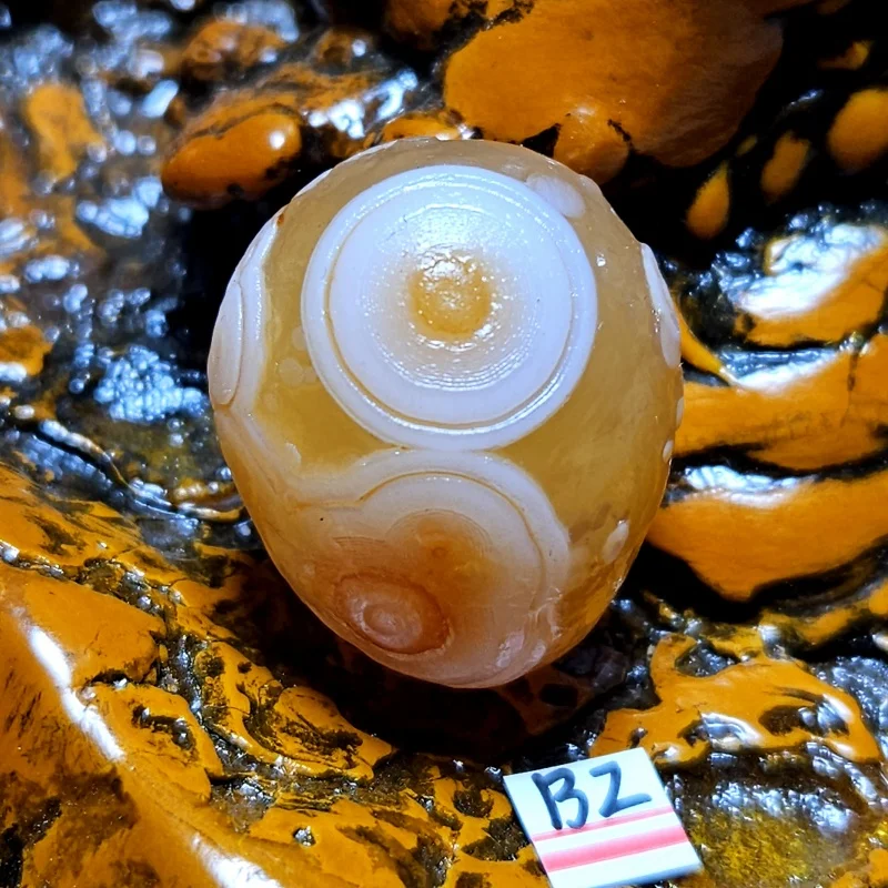 Natural Red Sardonyx palm Agate Alxa Gobi Eye Mineral Specimen Energy Crystal Chakra Reiki Healing Stone Home Decor - view 2