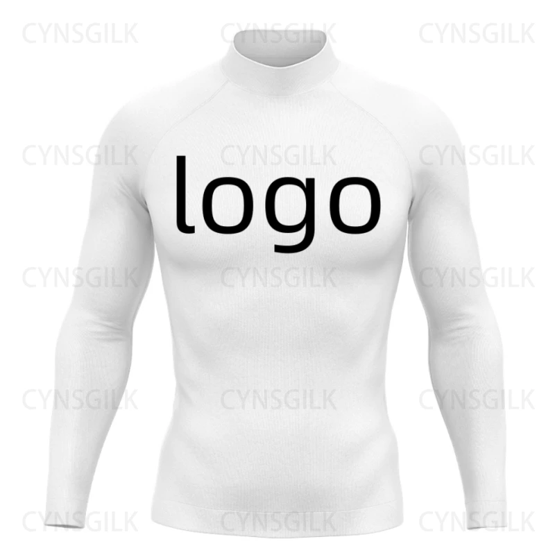  Dostosowane DIY Rash guard mężczyźni ubrania do surfingu strój kąpielowy strój do surfingu UPF 50 sporty wodne koszulka z długim rękawem stroje