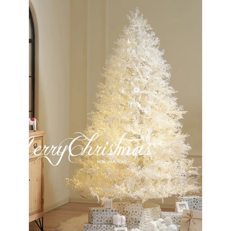 

Christmas simple decorative ornaments, all pe material Christmas tree white scene atmosphere decoration props, new models