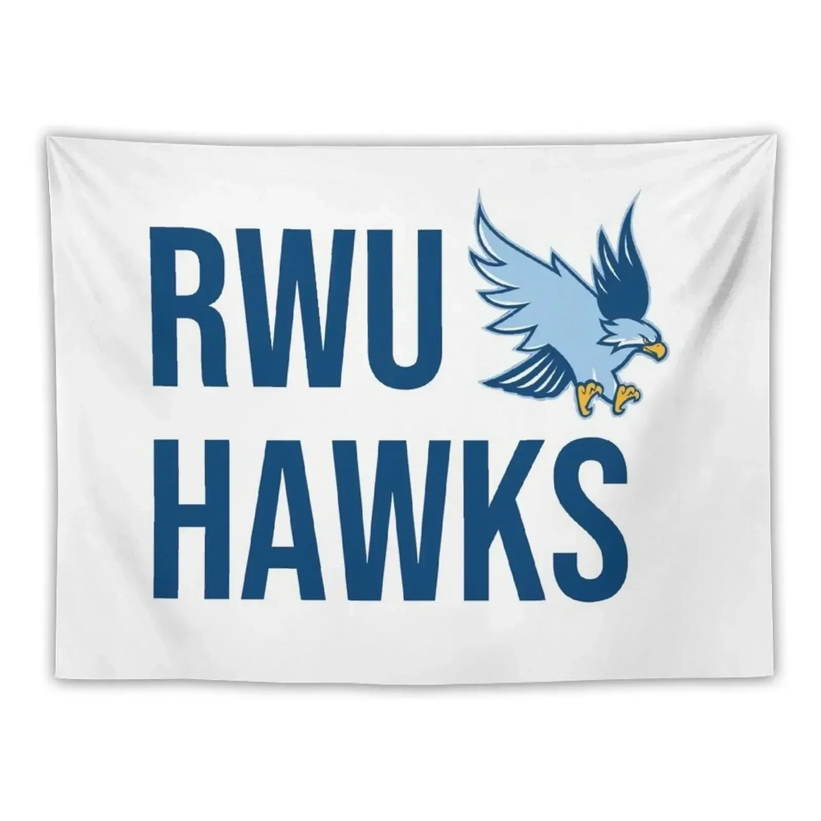

RWU Hawks Tapestry Wall Decor Wall Deco Custom Wall Tapestries Tapestry