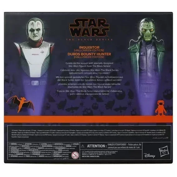 【IN STOCK】Hasbro Star Wars The Black Series Inquisitor & Duros Bounty Hunter Action Toy Figure Model Toy Perfect Gift - view 3