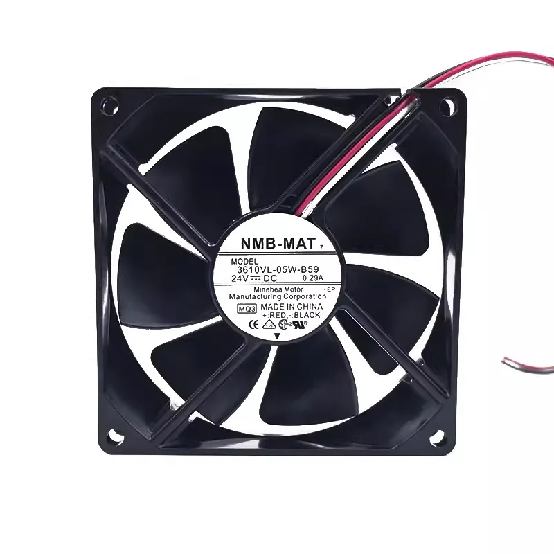 

New Cooler Fan for NMB 3610VL-05W-B59 9025 24V 0.29A 9CM Axial Flow Inverter High Wind Cooling Fan 90*90*25MM