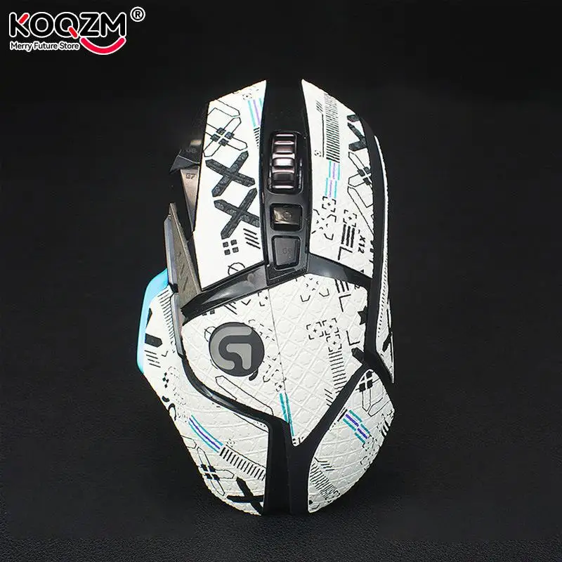 1set DIY Mouse Grip Tape Skate Handmade Sticker Non Slip Skin Suck Sweat For Logitech G502 Accessories Without Mouse
