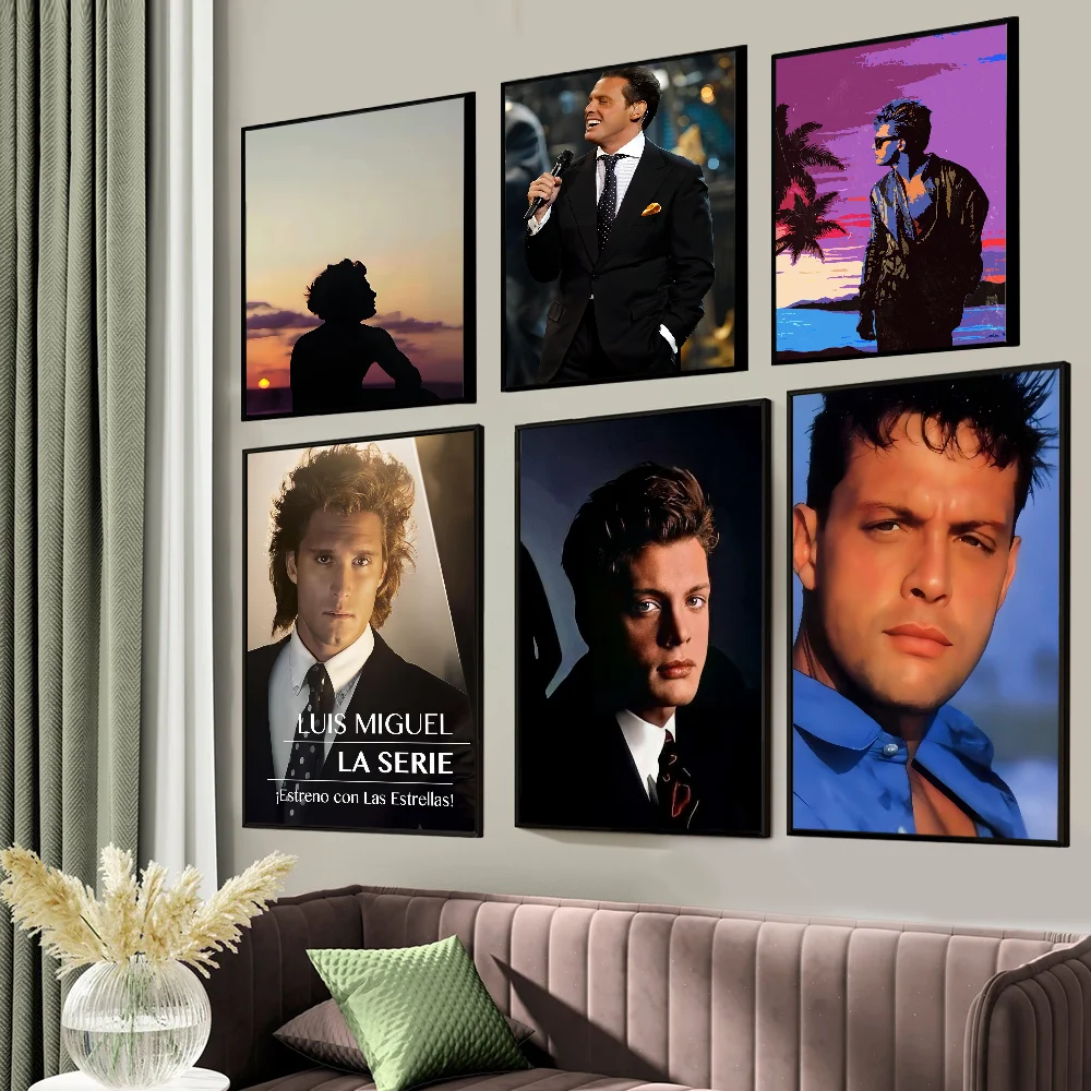 Luis Miguel Classic Anime Poster Waterproof Paper Sticker Coffee House Bar Room Wall Decor