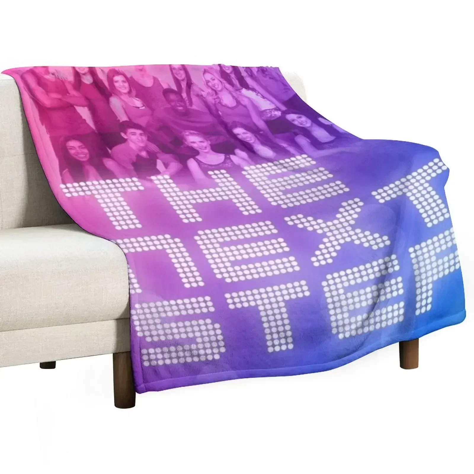 

The Next Step Throw Blanket Summer Beddings Plaid on the sofa decorative Blankets