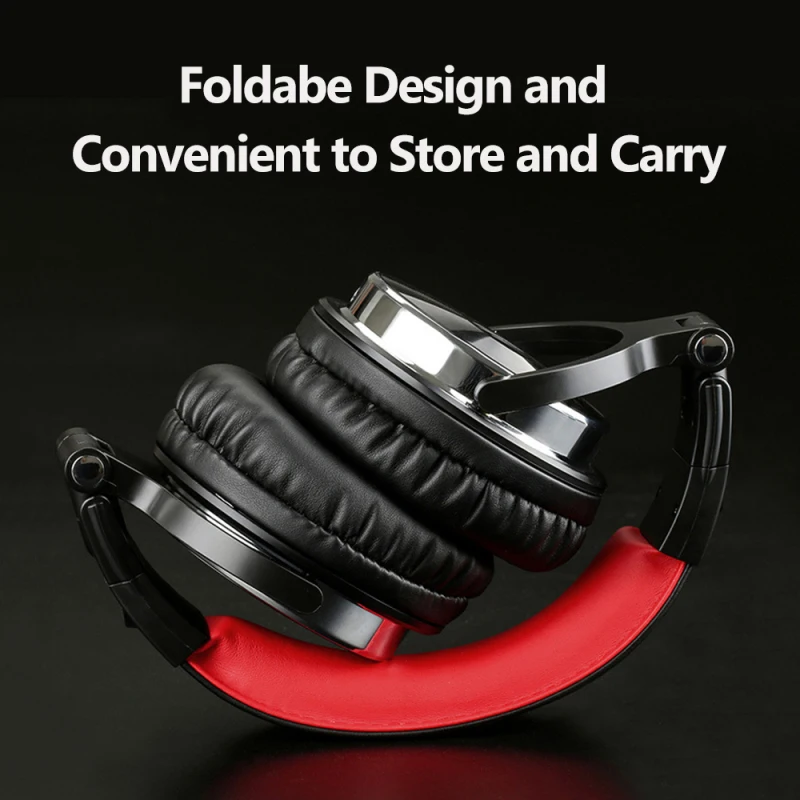 Professional Musical Instrument Monitor Headphones Wired Headset with 3.5mm & 6.5mm Audio Cables for Electrical Piano Guitar