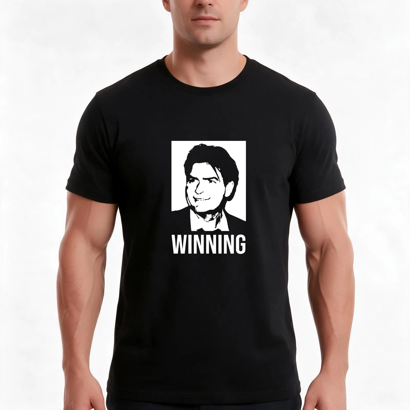 Charlie Sheen Winning Shirt Unisex For Men Women T-Shirt Summer Casual Cotton Tee Oversized Streetwear Tops Unisex Men Women