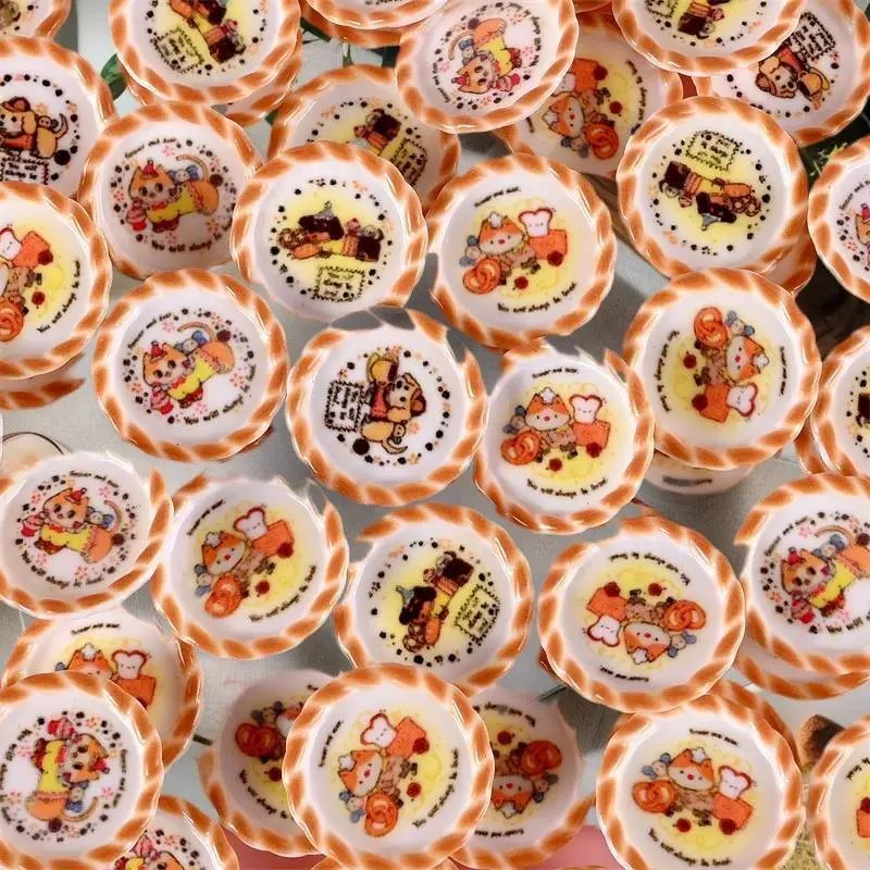 แม่พิมพ์ขนมปังลายลูกสุนัขจิ๋ว 10 ชิ้น ของตกแต่งบ้านตุ๊กตา อุปกรณ์เสริมบ้านตุ๊กตา ของเล่นเด็กเล่นบทบาทสมมติ ของขวัญ DIY