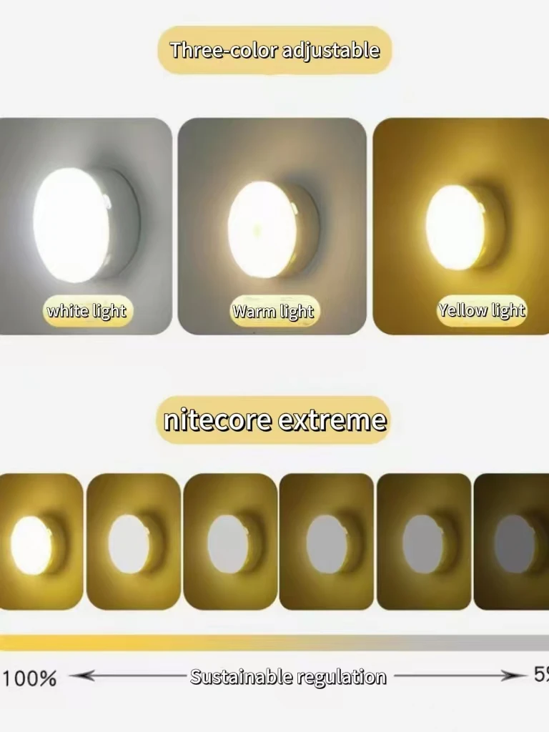 LED 미니 야간등 학생 기숙사 눈 보호 침대 옆 야간등 침실용