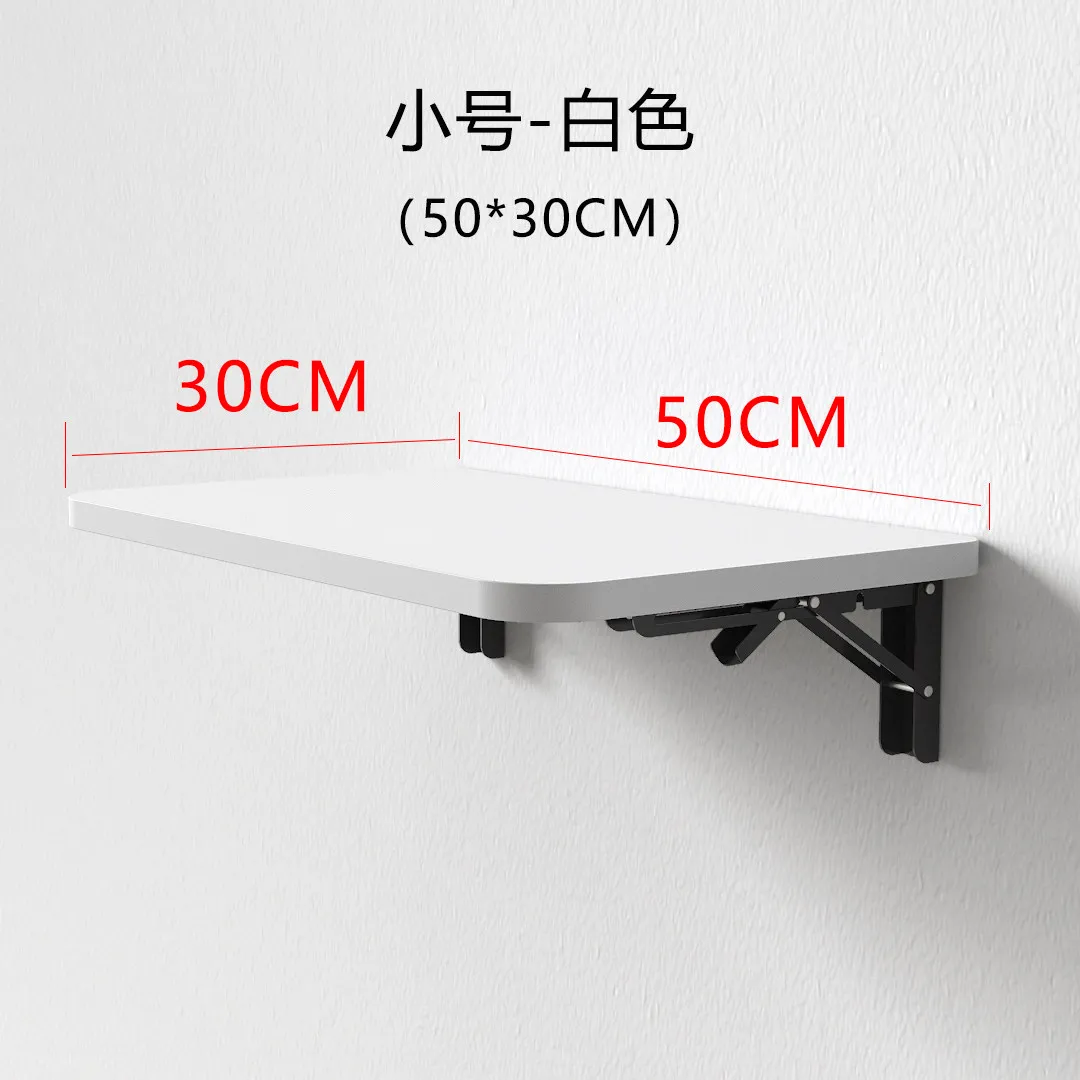 Wandgemonteerd bureau Opklapbare houten planktafel voor kleine appartementen Ruimtebesparend computerbureau Minimalistisch wandbureau voor thuiskantoor