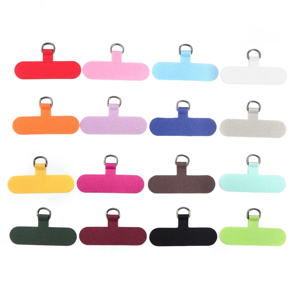 5 Stück Universelle Handy-Umhängekordel mit Anti-Verlust-Nylon-Patch, Abnehmbare Handyhalterung, Schlaufe, Befestigungspad – Detail 3