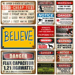 Vintage Tin Sign Home Decor Items Wall Decor Art Wall Mural Room Decoration Items Decor Men Retro Metal Sign Plate Bar Posters