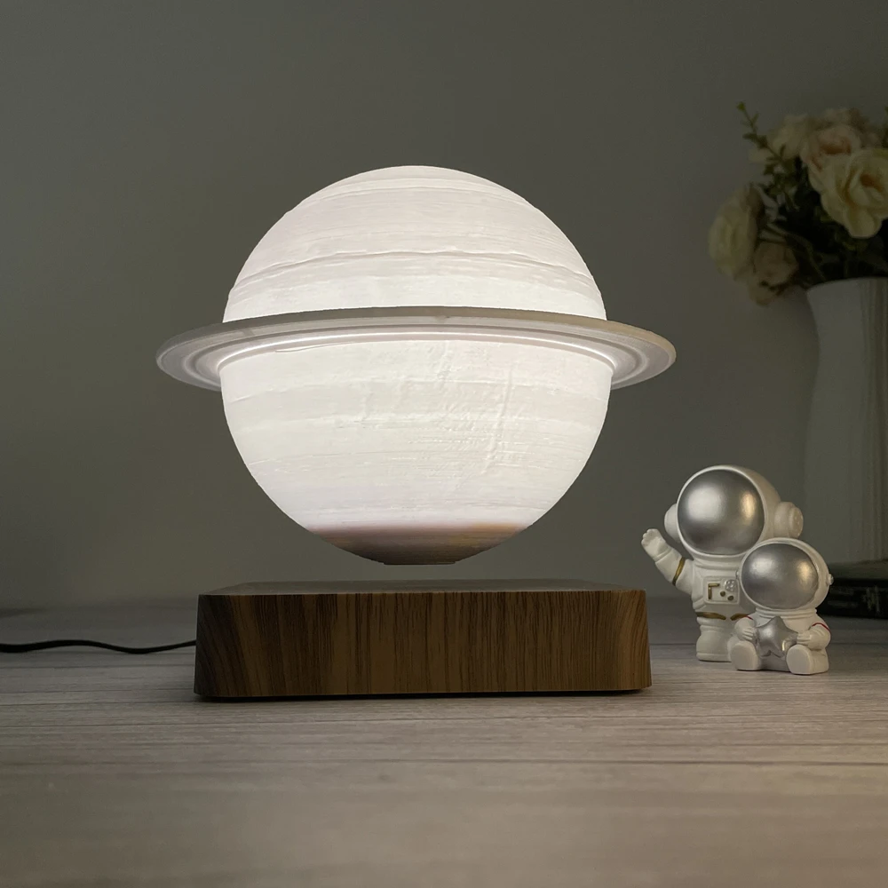 Magnetic levitation lamp 3D Printing Floating Moon Lamp Night Lamp Personalized Gifts Decoration Led Lights Night Home Decor