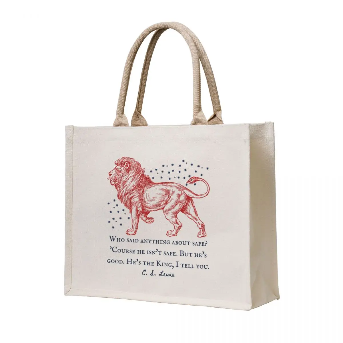 

King Aslan Tote Bag Canvas shoulder bag custom bags hand bag ladies