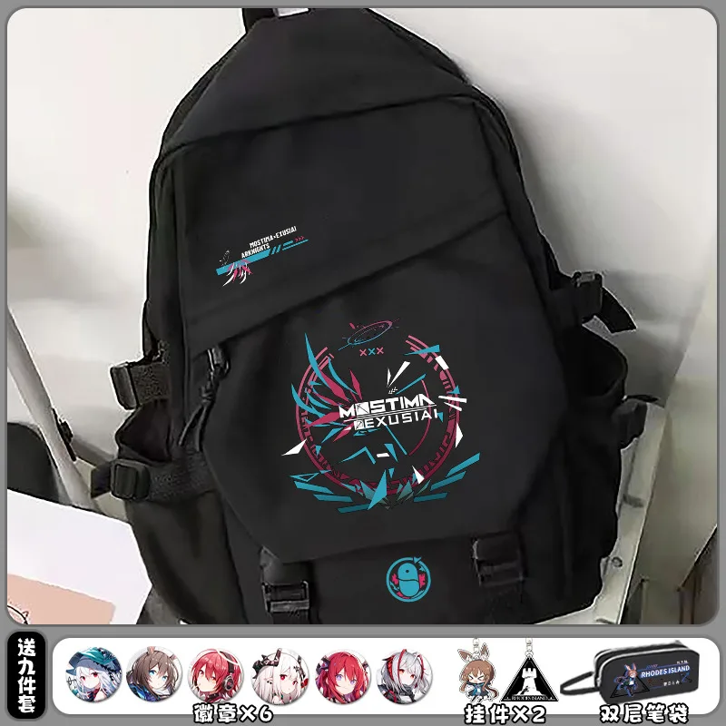 Arknights Boys Girls, Elementary School Students, 2024 New Model, Large Capacity For Middle School, Lightweight And Anime