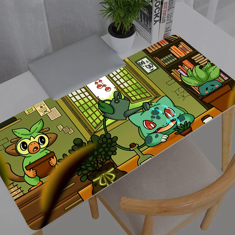 Mouse Pad Large PC Pokemon Pikachu New Computer Gamer Kawaii Gaming Accessories Mousepad Keyboard Desk Mat Carpet Table