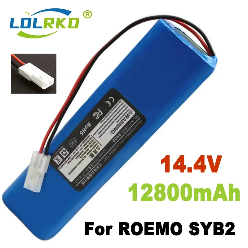 2024 new Is Suitable For ROEMO SYB2 Original Accessories. Rechargeable Lithium Battery Pack  12800mAh. 14.4v .4s2p.